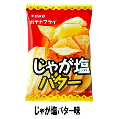 TOHO Potato Chips 20 Packs <Potato Salt Butter Flavor/Fried Chicken Flavor/Korean BBQ Flavor>