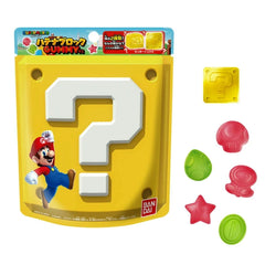 Super Mario Question Mark Cube GUMMY Soft Candy × 10 pieces