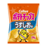 Calbee 薯片 GO5PACK(1袋5小包裝) <淡鹽味/清湯濃湯味>