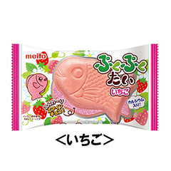 名糖産業 鯛魚燒造型餅 x 10個裝 <朱古力/士多啤梨>