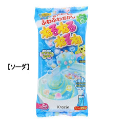 Kracie 煥彩小棉花 DIY糖果 x 10個裝 <葡萄/蘇打> 〜 知育菓子 〜