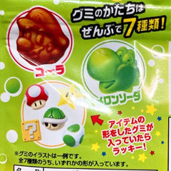 Nobel Super Mario Gummy Candy x 6 pieces <Cola & Melon Soda>