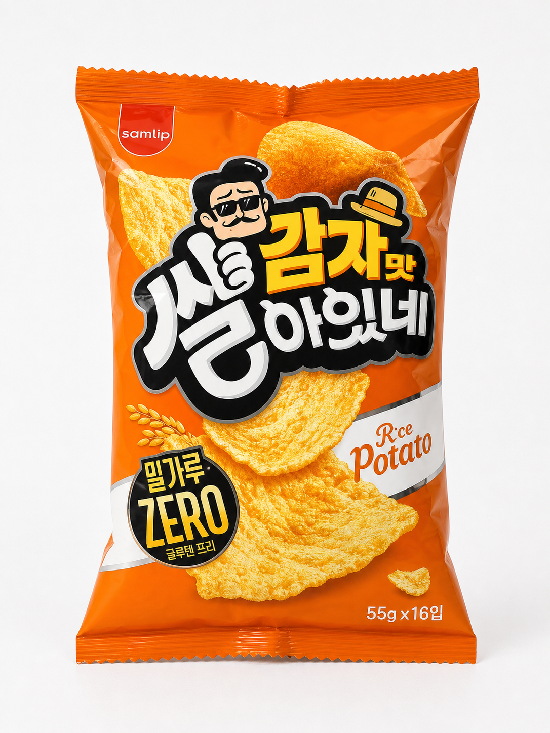 韓國 Samlip 烤薯片 55g 產品圖片