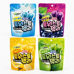 韓國 BolMoos Twist Gummy 四味軟糖套裝 產品圖片
