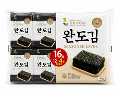 韓國 Wando Gim 即食海苔超大包 16包裝 產品圖片