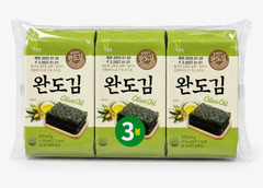 韓國 Wando Gim 橄欖油調味海苔 3包裝 產品圖片