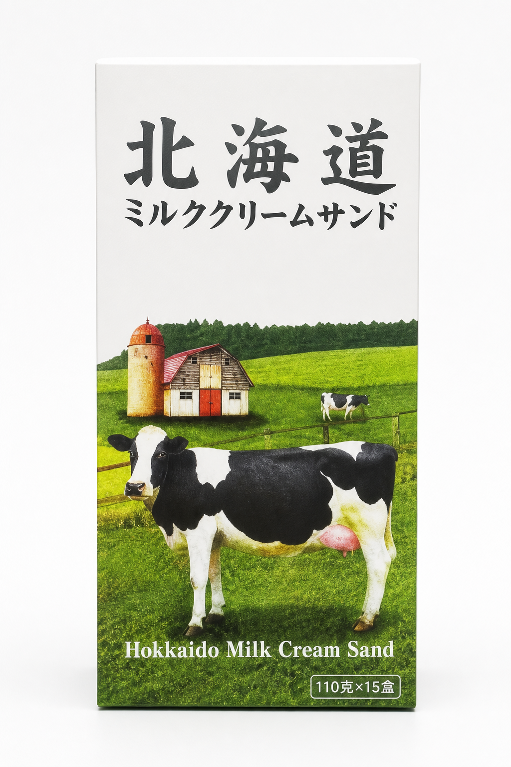 日本北海道牛奶忌廉夾心餅乾 15盒裝 產品圖片
