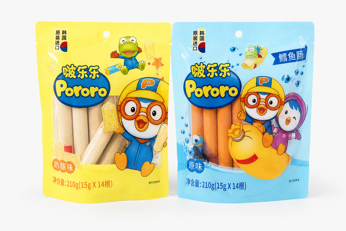 韓國 Pororo 鱈魚肉腸 產品圖片