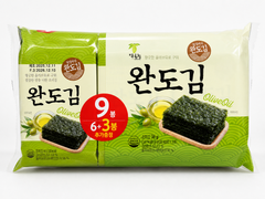 韓國 Wando Gim 橄欖油調味海苔 9包裝 產品圖片